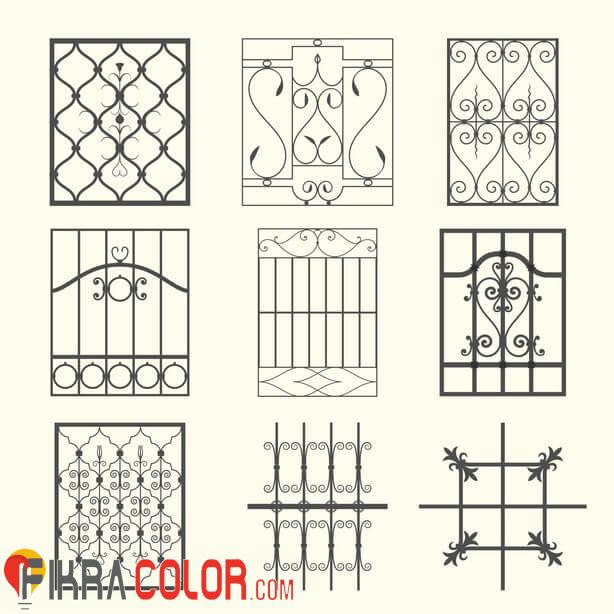 شبك حديد نوافذ شبك حديد مودرن شبك نوافذ حديد ديكورات عصرية