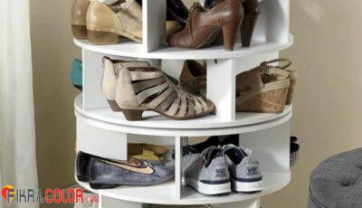 رفوف الأحذية لتنظيم الأحذية ديكور